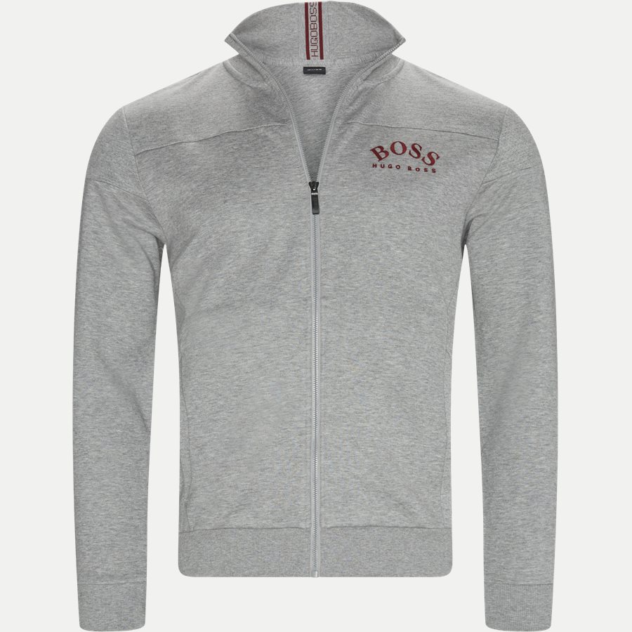50410289 SKAZ - Skaz Zip Sweatshirt - Sweatshirts - Regular - LYS GRÅ - 1